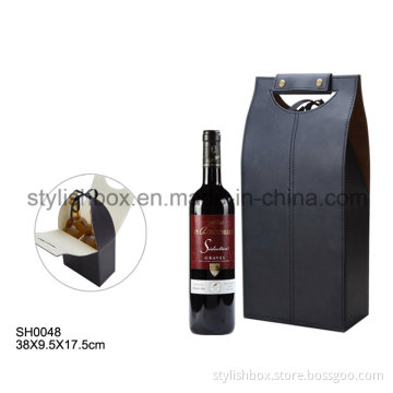 Black Wine Case for Two Wine Bottles (SH0048)